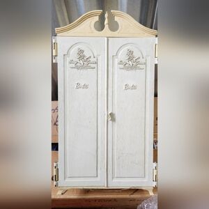 Susy Goose Barbie doll wardrobe armoire 1963 accessories dollhouse